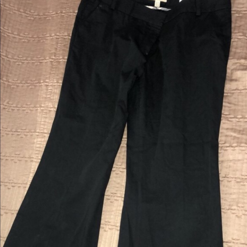 Black Burberry trousers